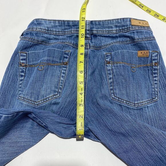 MNG by Mango Super Low Rise Jeans Sz 6 - Picture 12 of 12